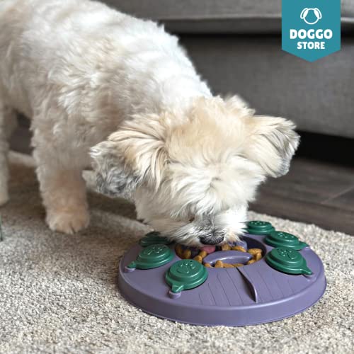 Doggo Store Dog Interactive Slow Feeder Bowl For Puppy, Treat Dispenser For Small - Medium Dogs, Improve IQ, Enrichment Training - Image 3