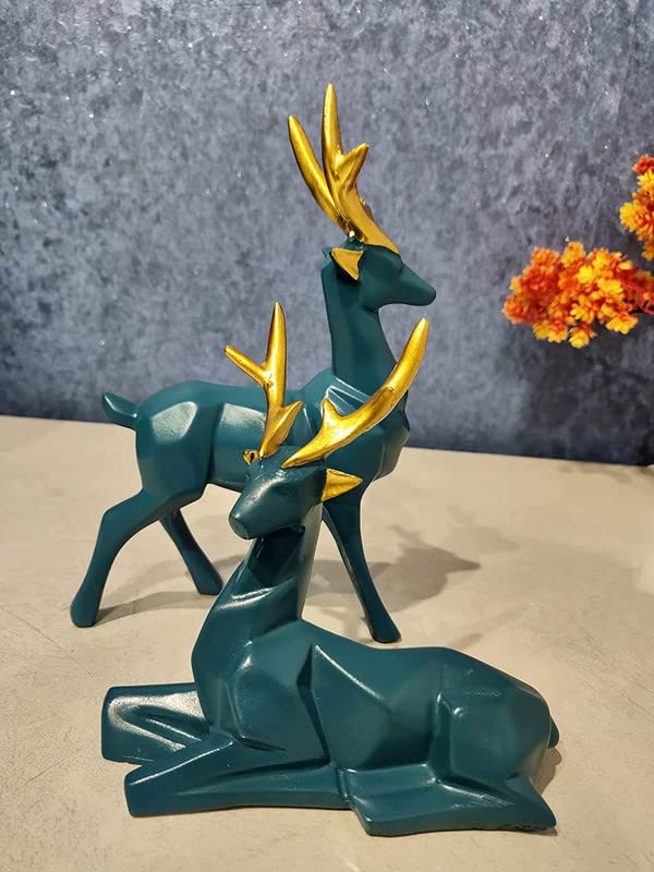 Statue Hiran pour décoration intérieure chic et table de salon moderne - 2