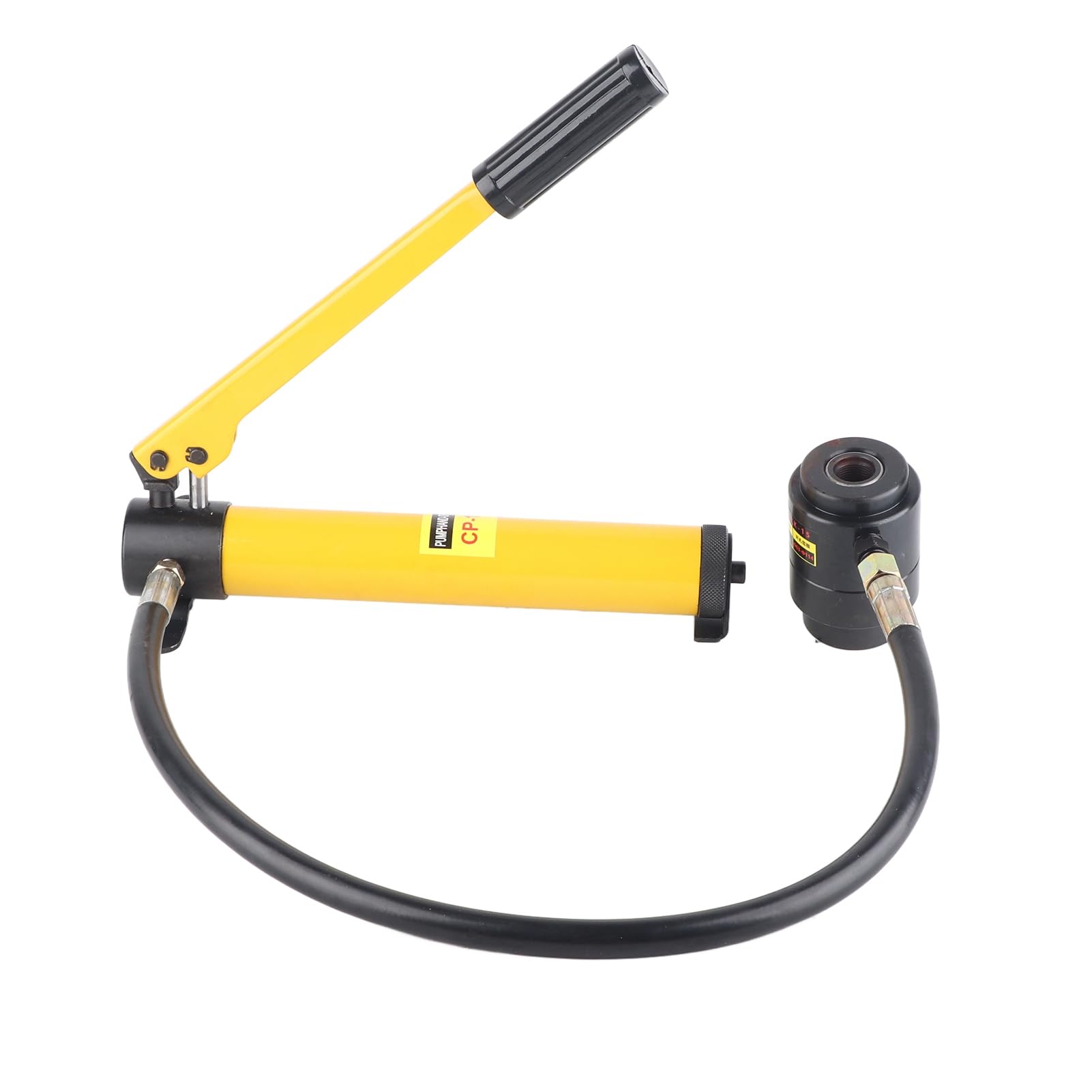 FTVOGUE Kit di Punzonatura Idraulica, Utensile per Acciaio, Alluminio, Ottone, Acciaio Inossidabile, 10 Matrici, Adatto per la Fabbricazione di Quadri Elettrici e Scatole