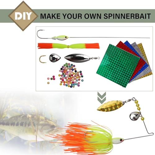 Kit fabrication leurres de pêche pour éviter de perdre vos cuillers - 2