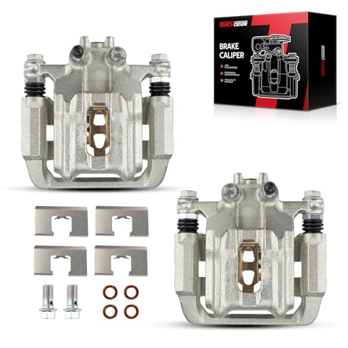 Image of Torchbeam Rear Brake Calipers Set for Honda 2007-2016 CR-V, Acura 2013-2018 RDX, Honda 2012-2015 Crosstour, Rear Left and Rear Right Calipers Replace # 19B6887+19B6886