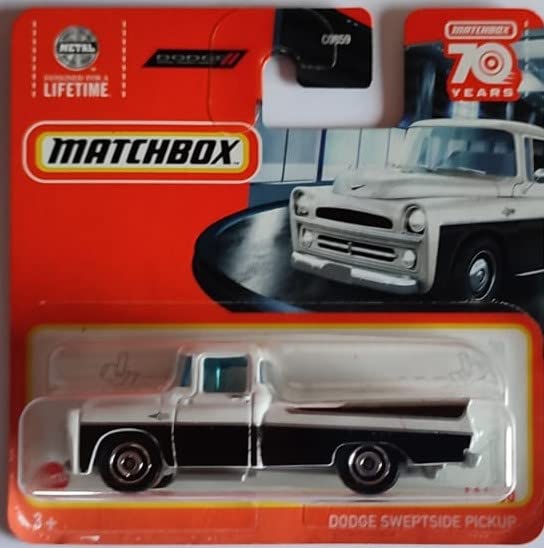 Matchbox1957 Dodge Sweptside Pickup 14/100 Series 2023 White / Black