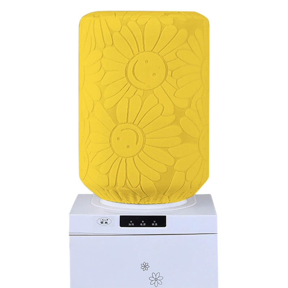 5 Gallon Water Bottle Cover, Sunflower Water Dispenser Barrel Dust Cover, High Stretchy Water Bucket Protector Covers, Reusable Water Jug Cover Suit for Home, Hotel and Restrant — image 1