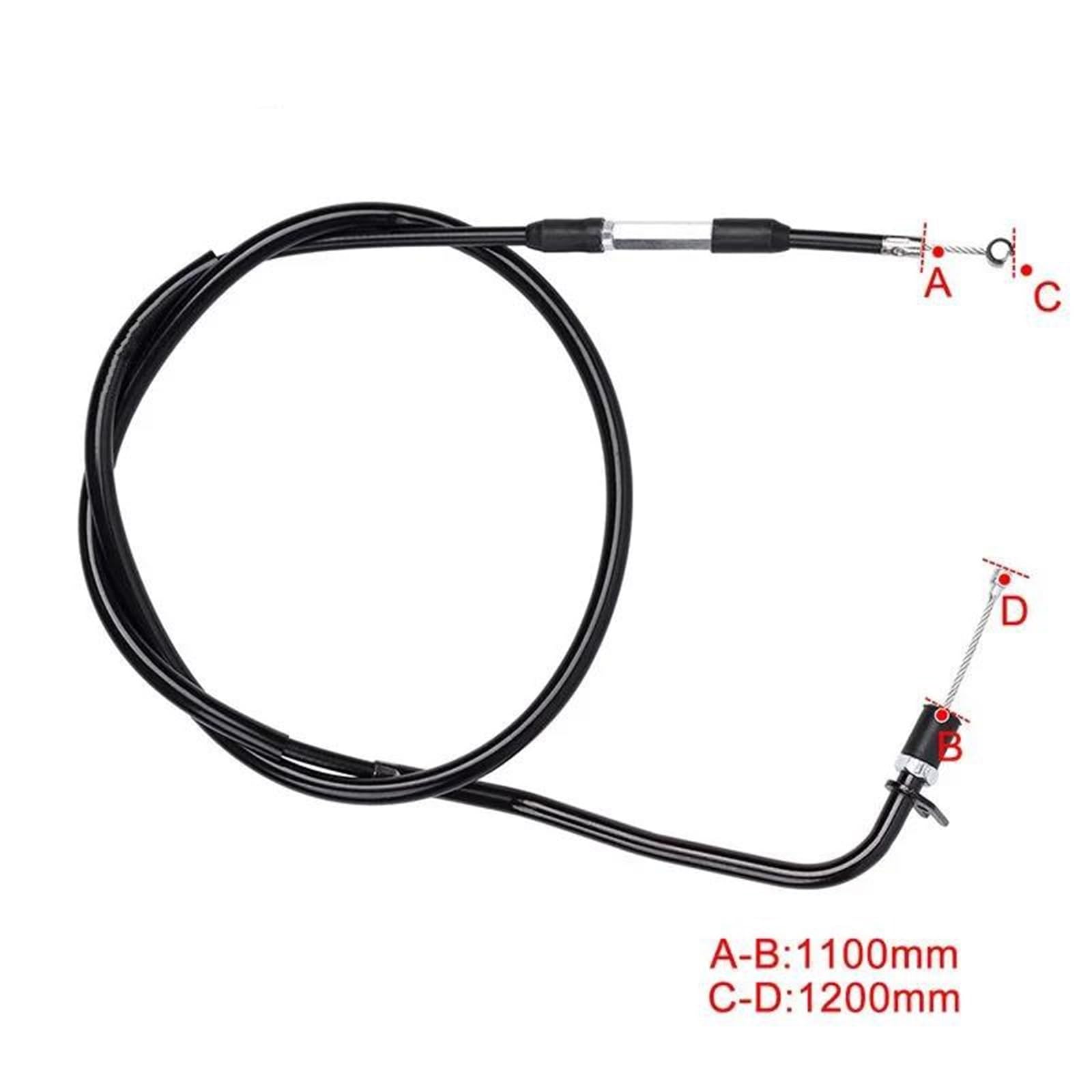 Cavo frizione moto Cavo Di Controllo Frizione Regolabile Per Motociclette, Cavi Metallici Per Honda CRF450R AC - 2013-2014