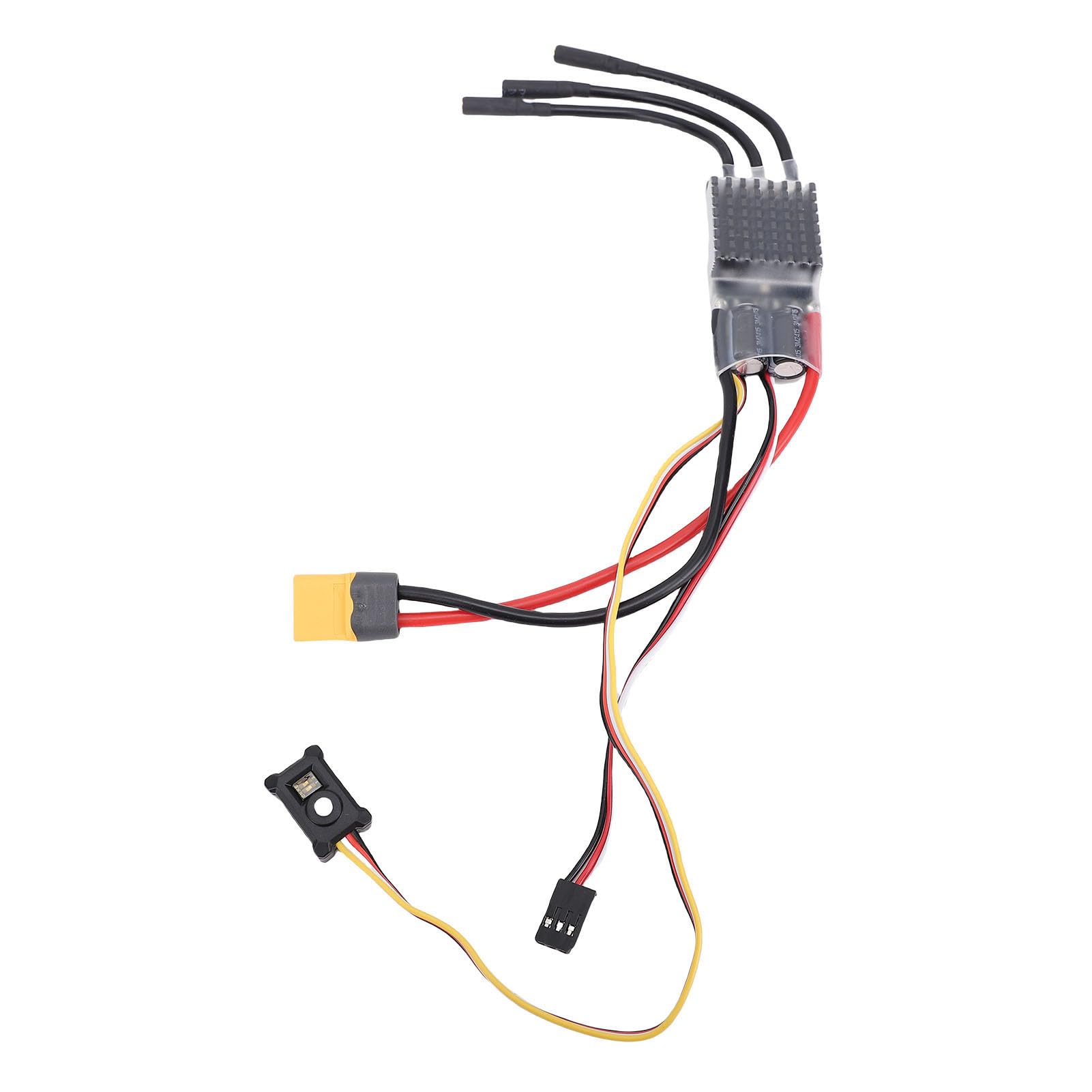 Diyeeni Regulator Obrotów 80A BLDC do RC Crawler, 2-6S Lipo