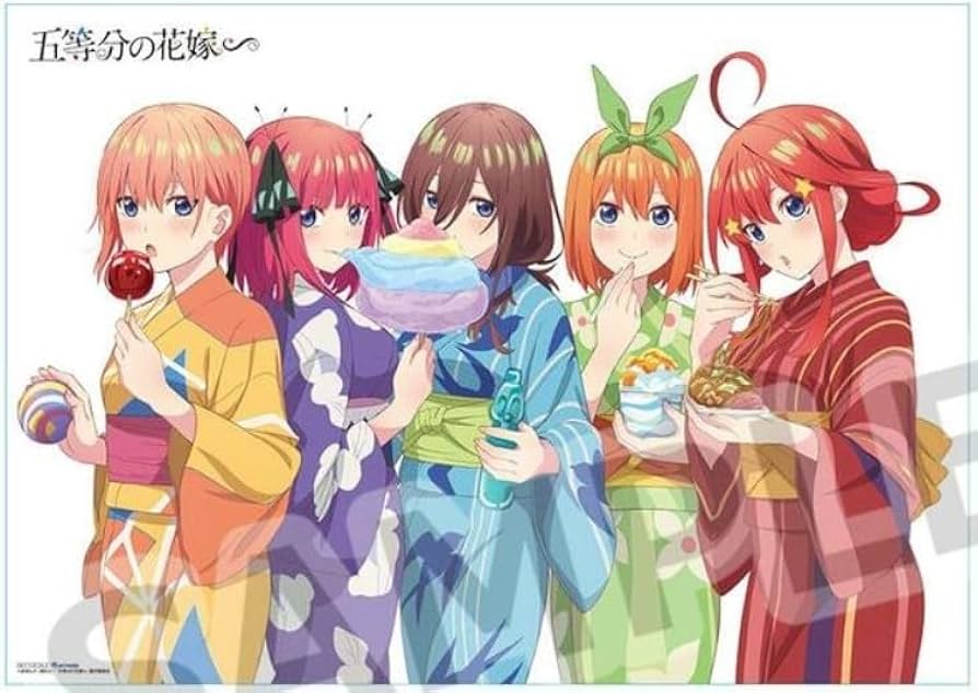 Amazon.co.jp: BD 五等分の花嫁∽ アニメイト特典 描き下ろしA3 Amazon.co.jp: BD 五等分の花嫁∽ アニメイト特典 描き下ろしA3