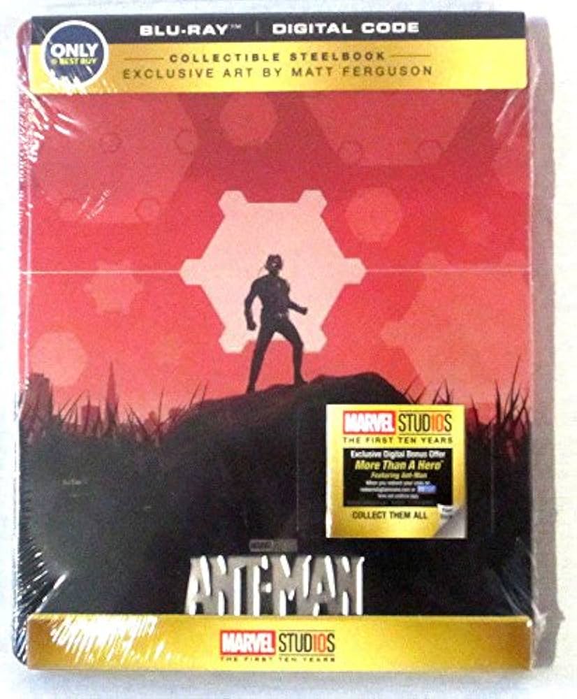 アントマン スチールブック ANT-MAN Steelbook Amazon.com: Ant-man collectible steelbook blu-ray and