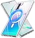 ivoler Klar Magnetisch Hülle für Samsung Galaxy Note 10 4G / 5G, [Kompatibel mit Magnetisch] [Militärischer Schutz] Stoßfest Kratzfest Transparent Schutzhülle Durchsichtige Handyhülle Case