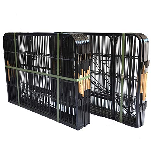 16 Panel Heavy Duty Cage Pet Dog Cat Barrier Fence Exercise Metal Playpen Kennel by ShinShop - Thumbnail 5