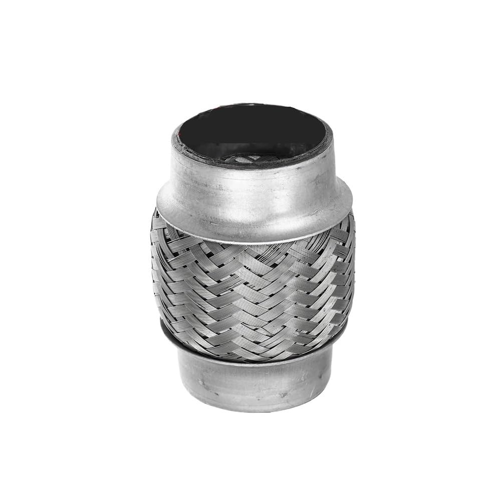 Tubo de escape flexible contra vibraciones del coche en acero inoxidable universal 8