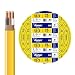 Southwire 28828221 25' 12/2 with ground Romex brand SIMpull residential indoor electrical wire type NM-B, Yellow