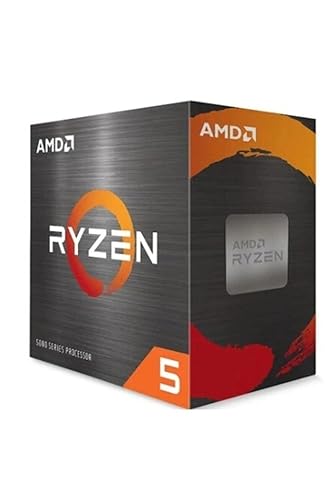 AMD Ryzensets 5 5600X Processor (6 Cores/12Threads, 65W TDP, AM4 Socket, 35MB Cache, up to 4.6 GHz Max Boost, Wraith Stealth Cooler) - CPU Ryzen 5 5600X