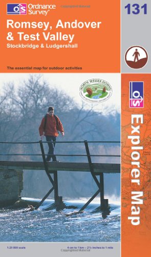 OS Explorer map 131 : Romsey, Andover & Test Valley