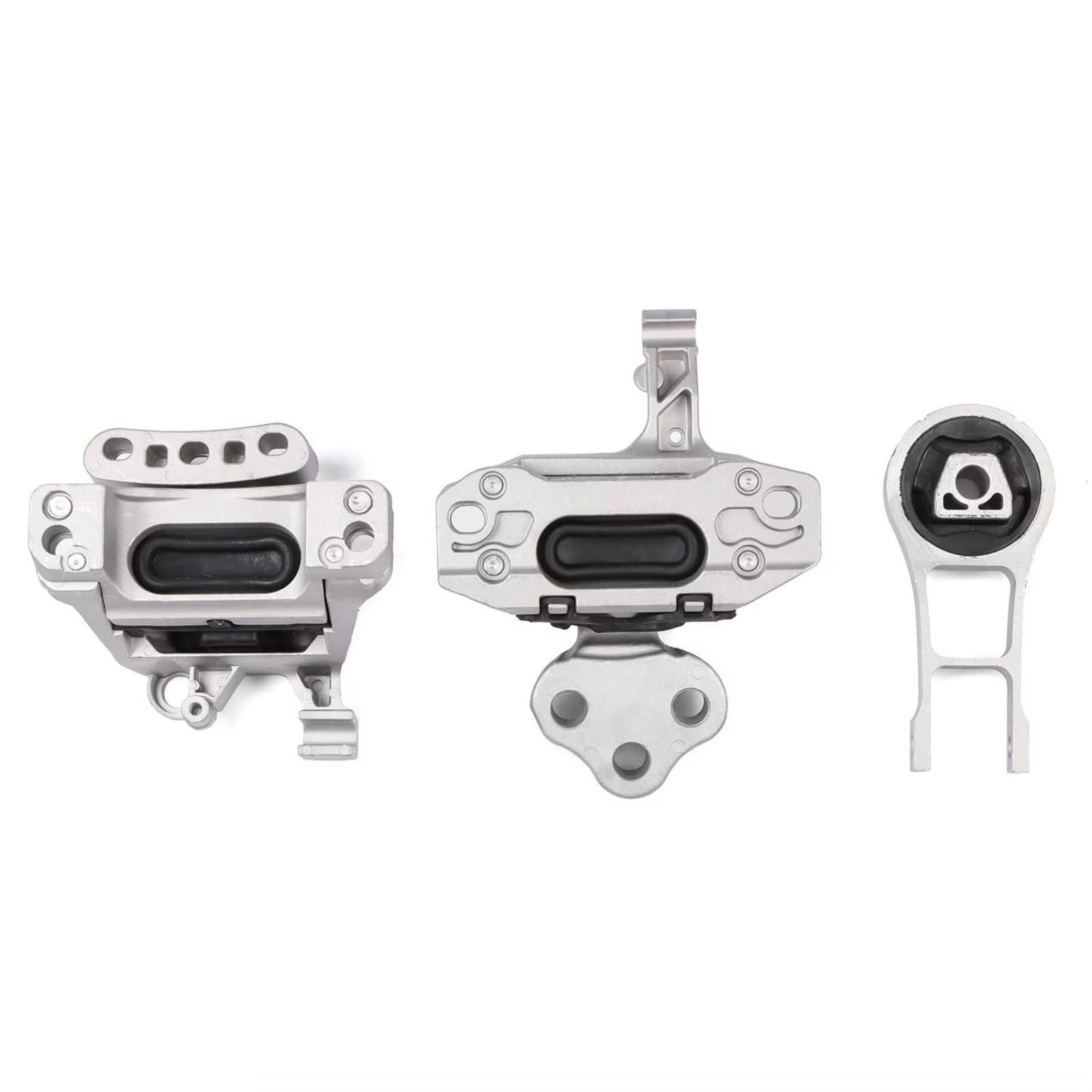 Car Engine Mounts Compatible with Jeep for Cherokee 2.4L 2014-2019 3PCS Car Engine Motor Transmission Mount Bracket Support Anti Shake 68192831AF