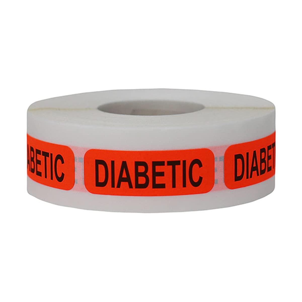 Diabetic Healthcare Labels Lot de 500 étiquettes 1,5 x 3,8 cm