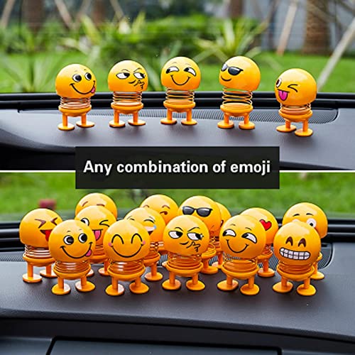 Accesorios coche funny shake head doll adorno decorativo interior 3