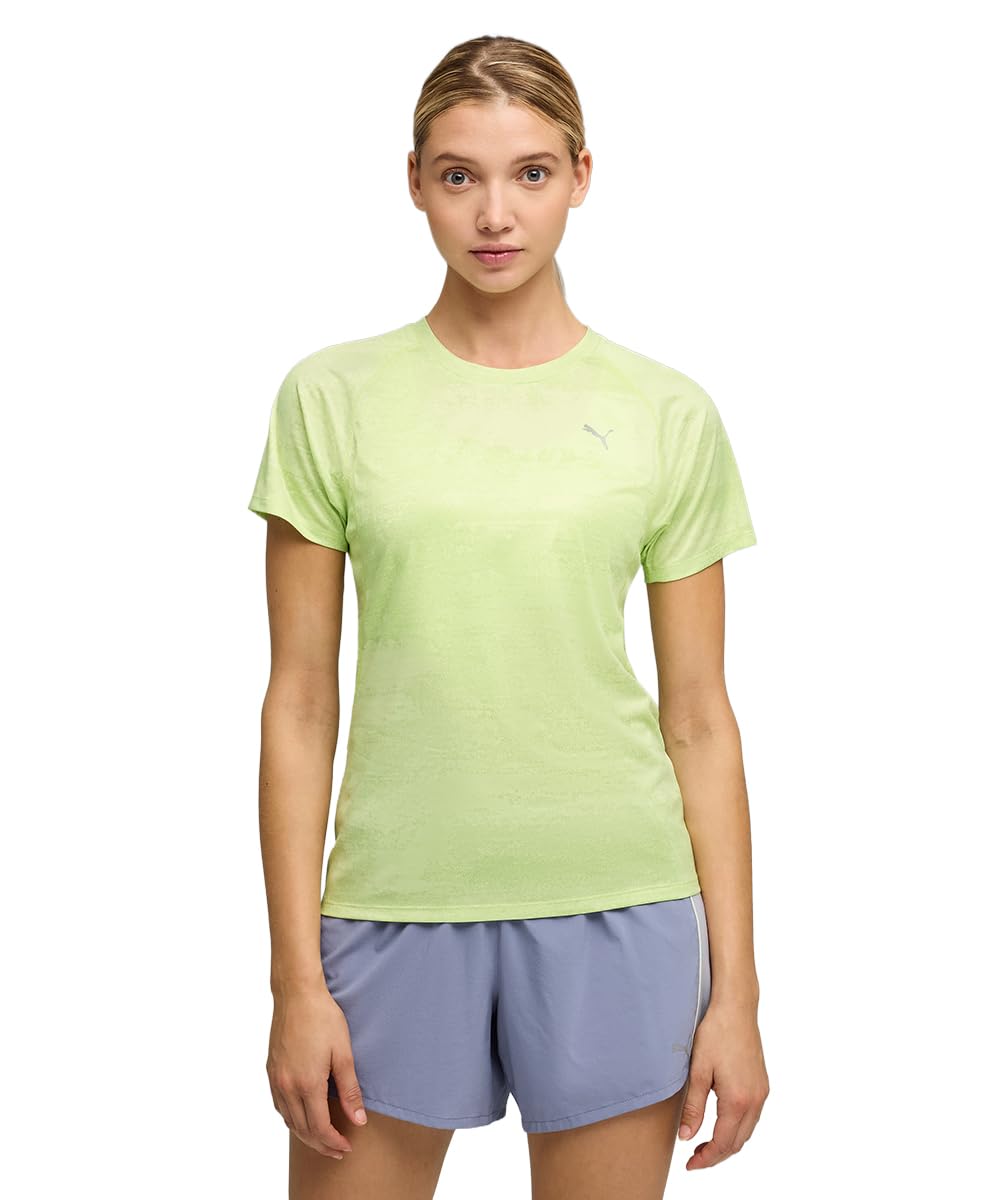 PUMA Damen W Run Velocity AOP Tee Tees (1er Pack)