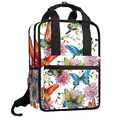 Sac à dos garçons papillons pour l'école et les sorties