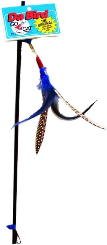 GoCat Da Bird Pull Apart Rod & Bird, 36 in, Assorted Colors