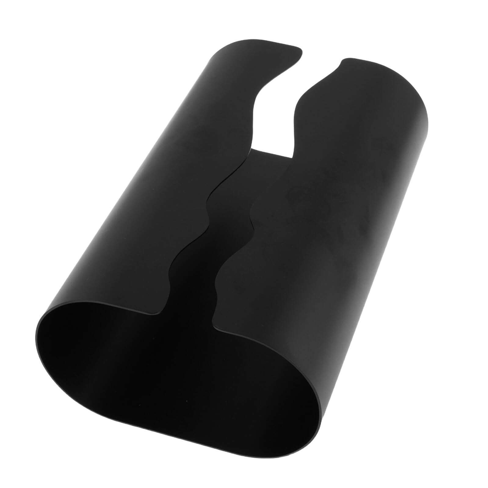 Boîte à mouchoirs en acier inoxydable noir Gatuida 450g