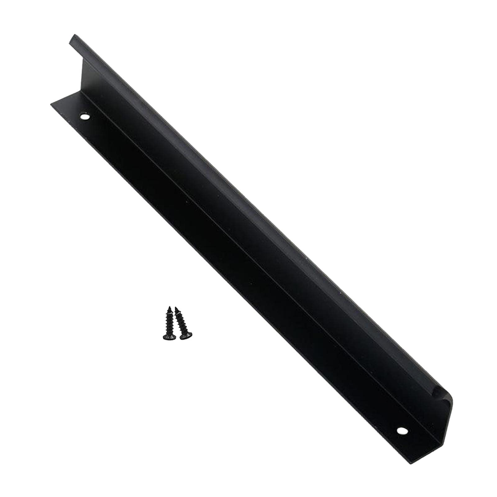 FENTEER 캐비닛 도어 홈 주방 용 눈 덮개 행거 가장자리 풀 블랙 300MM