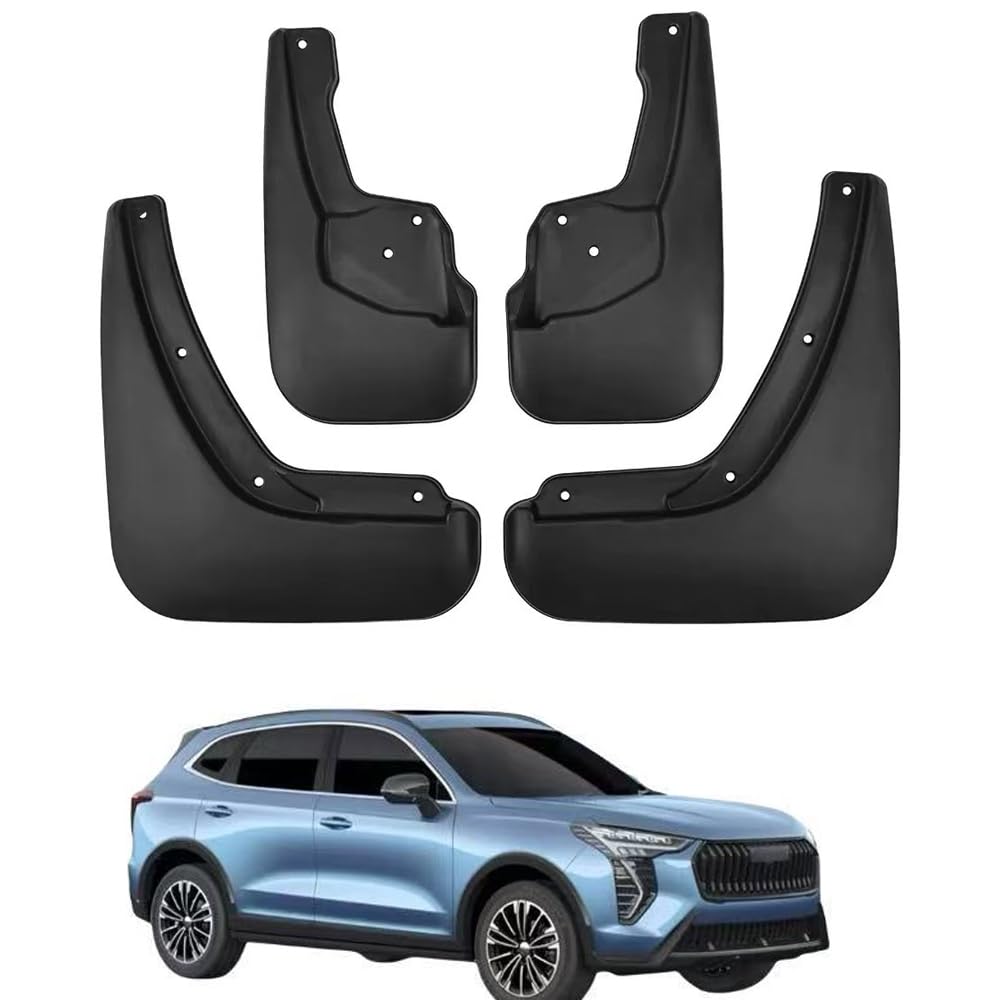 QIZUN 4pcs Car Front Rear Mud Flaps for Haval Jolion 2024+
