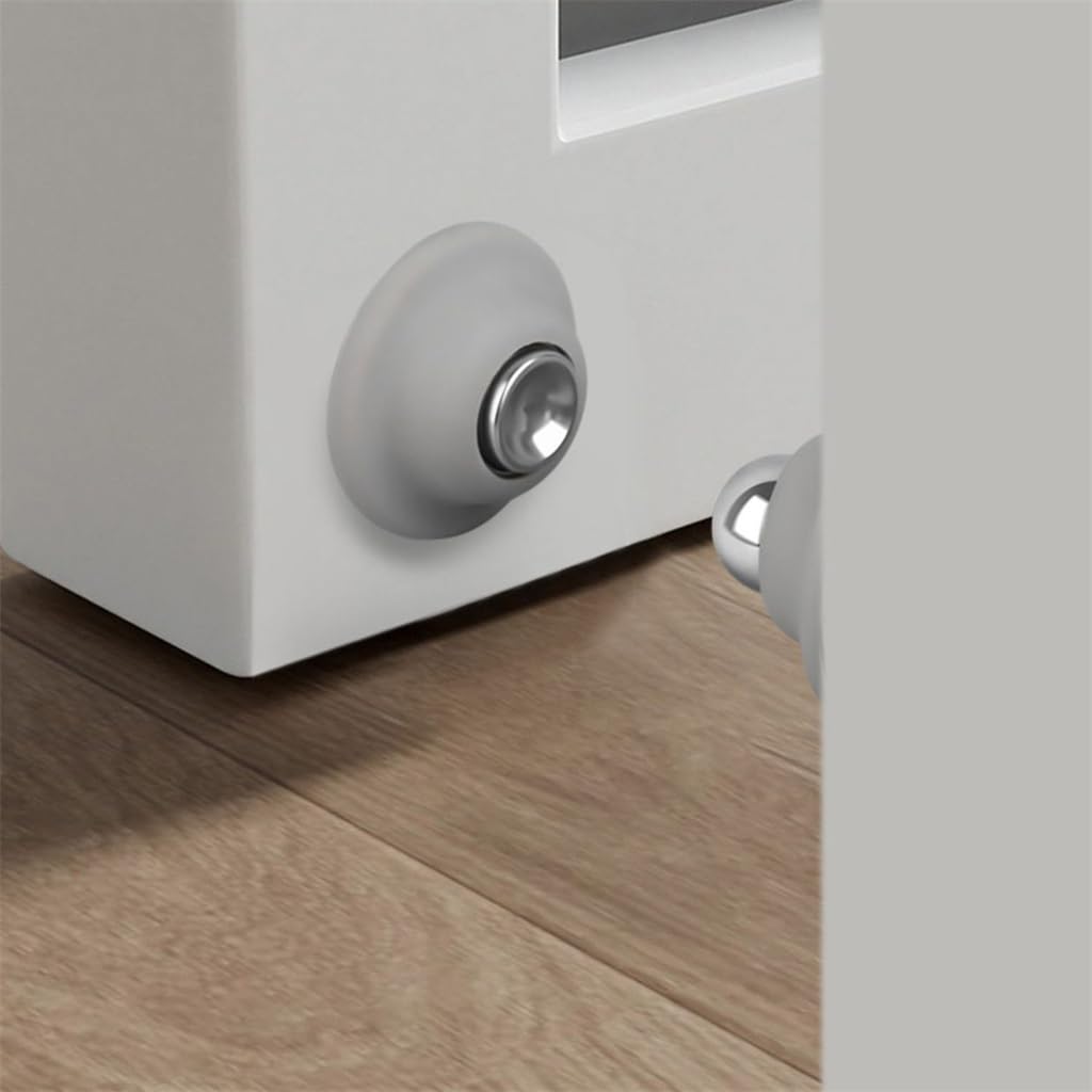 Tope de silicona anticolisión con ventosa para puerta, sin perforaciones, fijación trasera