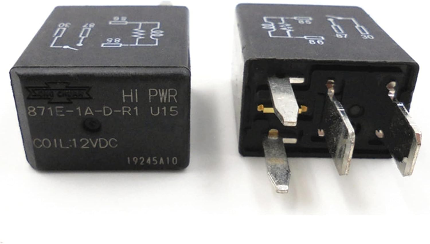 1pcs 12V 4pin Air Conditioning Relay 871E-1A-D-R1 U15/19 Instead of 8T2T-14B192-AA(CH)