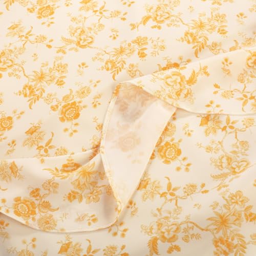 Image of Belle Poque Sun Dresses for Women Spring Summer Floral Midi Flowy Spaghetti Ruffle Wedding Guest Tea Party Dress