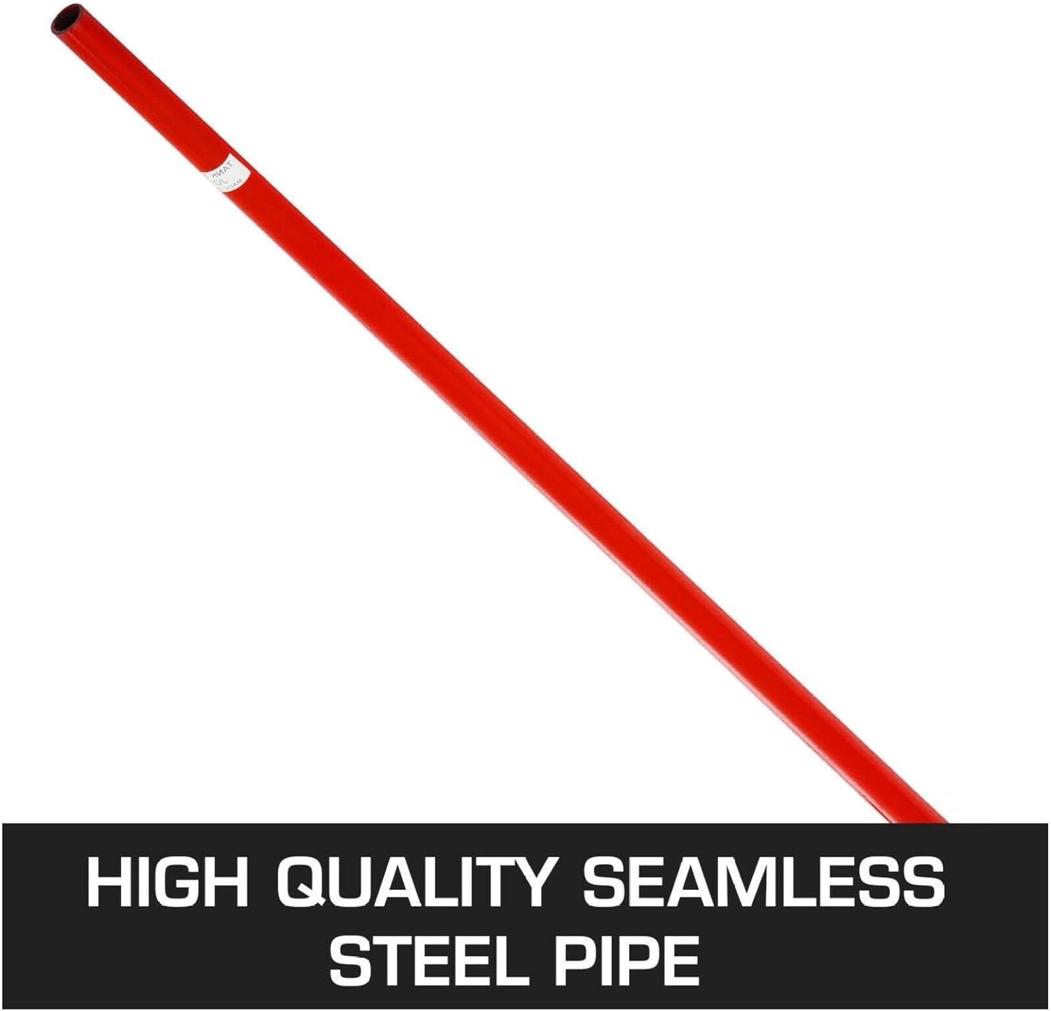 Pry Bar 3T Capacity, 6600 Lbs Heavy Duty Pry Lever with Wheels, 71 Inch Steel Pry Lever Bar, Reinforced Bearings & 6FT Handle