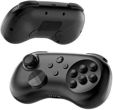 Wireless Fighting Controller 6-Button Hall Joystick (Black + Receiver)