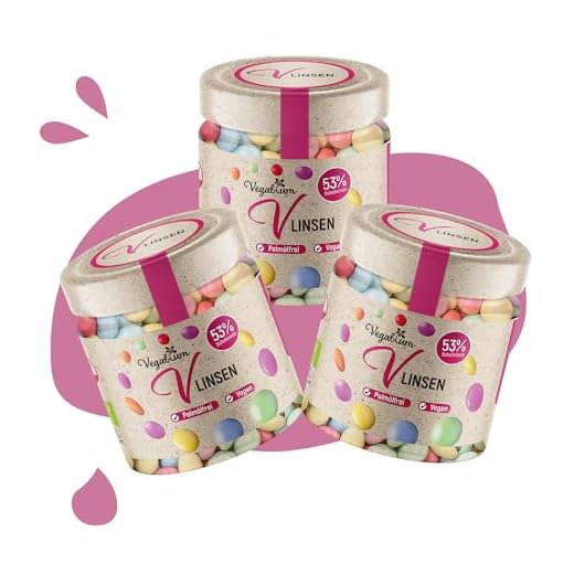 Vegablum Vlinsen Schoko | Bio, Vegan & Plastikfrei | Leckere Schokolinsen (300g (3er set), Vlinsen)