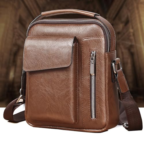 Bolso bandolera pequeño para llevar todo en tus viajes diarios y de negocios de forma segura. 4