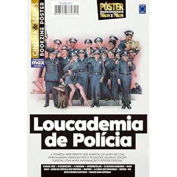Capa do livro Loucademia de Polícia - Superpôster Cinema e Séries