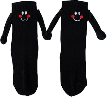 Honganda Funny Kids Baby Girl Boy Holding Hands Socks - Silly Smile Crazy Novelty Gift for Toddlers 1-9 Years
