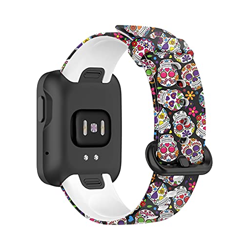 Shieranlee Silikonowy zegarek bnad kompatybilny z Xiaomi Mi Watch Lite/Redmi Watch Lite pasek - Paski do smartwatcha dla mężczyzn kobiet - do Xiaomi Smart Watch bransoletka akcesoria zamienne