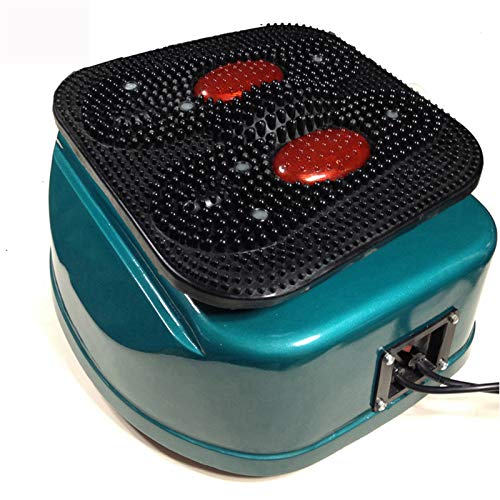 Fußmassagegerät, Fußzirkulationsmassagegerät Shiatsu Fuß- Und Rückenmassagegerät Mit Flexiblen Massageknoten Vibrationsplatte Beinmassage