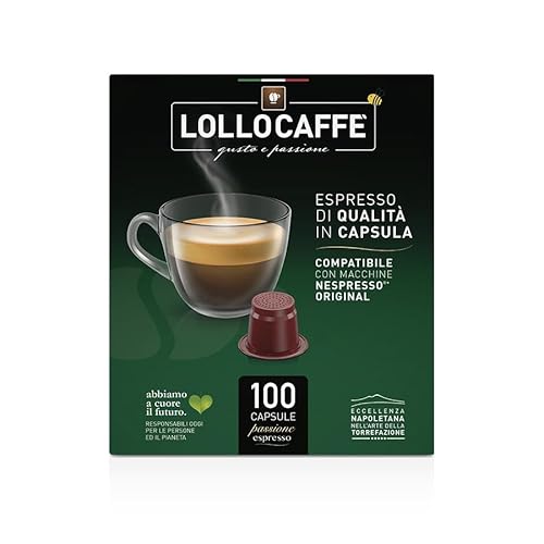 Lollo Caffè Passione Espresso, Miscela Dek- 200 Capsule (2X100) - Compatibili Con Le Macchine Ad Uso Domestico Nespresso* - 5