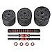 Weltbild 2in1 verstellbare Hanteln Set 20kg - Kurzhantel Set & Langhantel Set in einem Sport Set Krafttraining Zuhause Hantelstange mit Gewichten Set für Home Gym Fitness Set Hanteln verstellbar