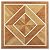 Achim Home Furnishings FTVWD20520 Nexus 12-Inch Vinyl Tile, Wood White Border Classic Inlaid Parquet, 20-Pack