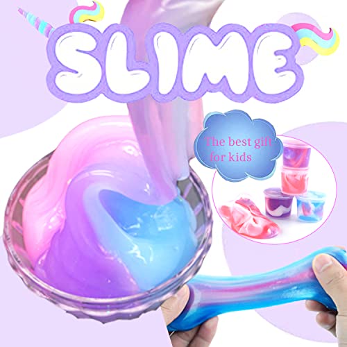 Lpfezrs 0-24MINI 24 Pack Unicorn Galaxy Slime,Galaxy Slime, Party Favor thumb #3