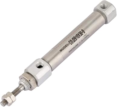 Cdj2B10 30B 10Mm Diameter, Pneumatic Cylinder, Air Cylinder Simlug Mini Air Pneumatic Cylinder Pneumatic Air Cylinders 30Mm Stroke Double Acting Stainless Steel Pneumatic Air