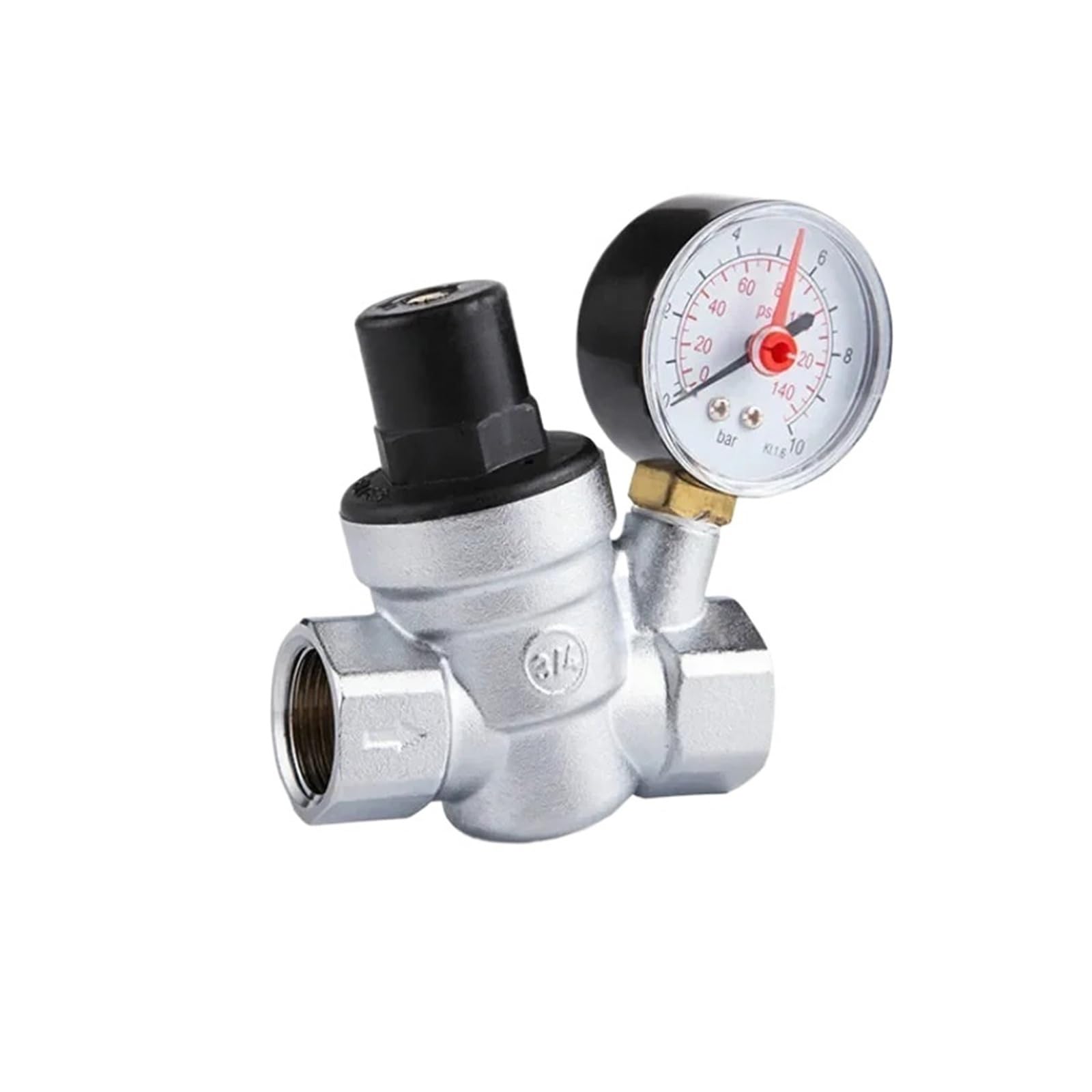 Vmvud Dn15 Water Pressure Regulator With Gauge Pressure Maintaining Valve Tap Water Pressure Reducing Valve Dn20 Material