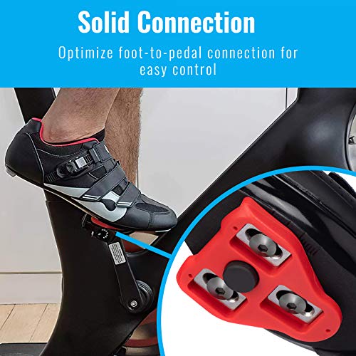 image for beroy Bike Cleats Compatible with Look Delta 9 Degree Float Indoor Cyc