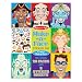 Melissa & Doug Make-a-Face Sticker Pad - Crazy Characters, 20 Faces, 5 Sticker Sheets