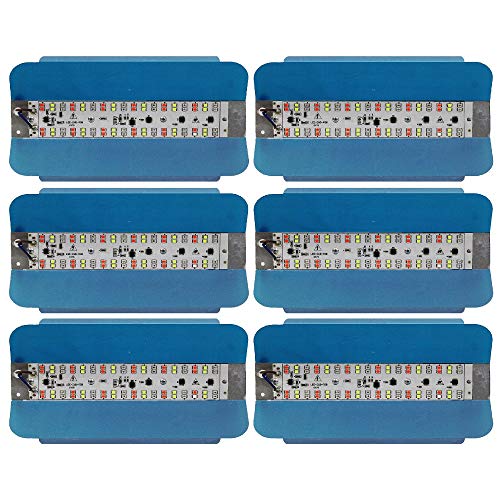 Image of MLD BL2585 Multicolor 30W Automatic Colour Changing Light (Red, Green, Blue) Waterproof LED Tungstun Loding RGB Flood Lights | Pack of 6