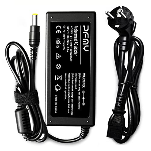 PFMY Adaptador Cargador Portátiles Ordenador 19V 2,37A para Toshiba PA3822E-1AC3 PA3822U-1ACA 45W AC Adapter Satellite C50 C50-B C50D C50T C55 C55D C55T Portege R930 R935 Z830 Z835 Z930 Z935 Laptop