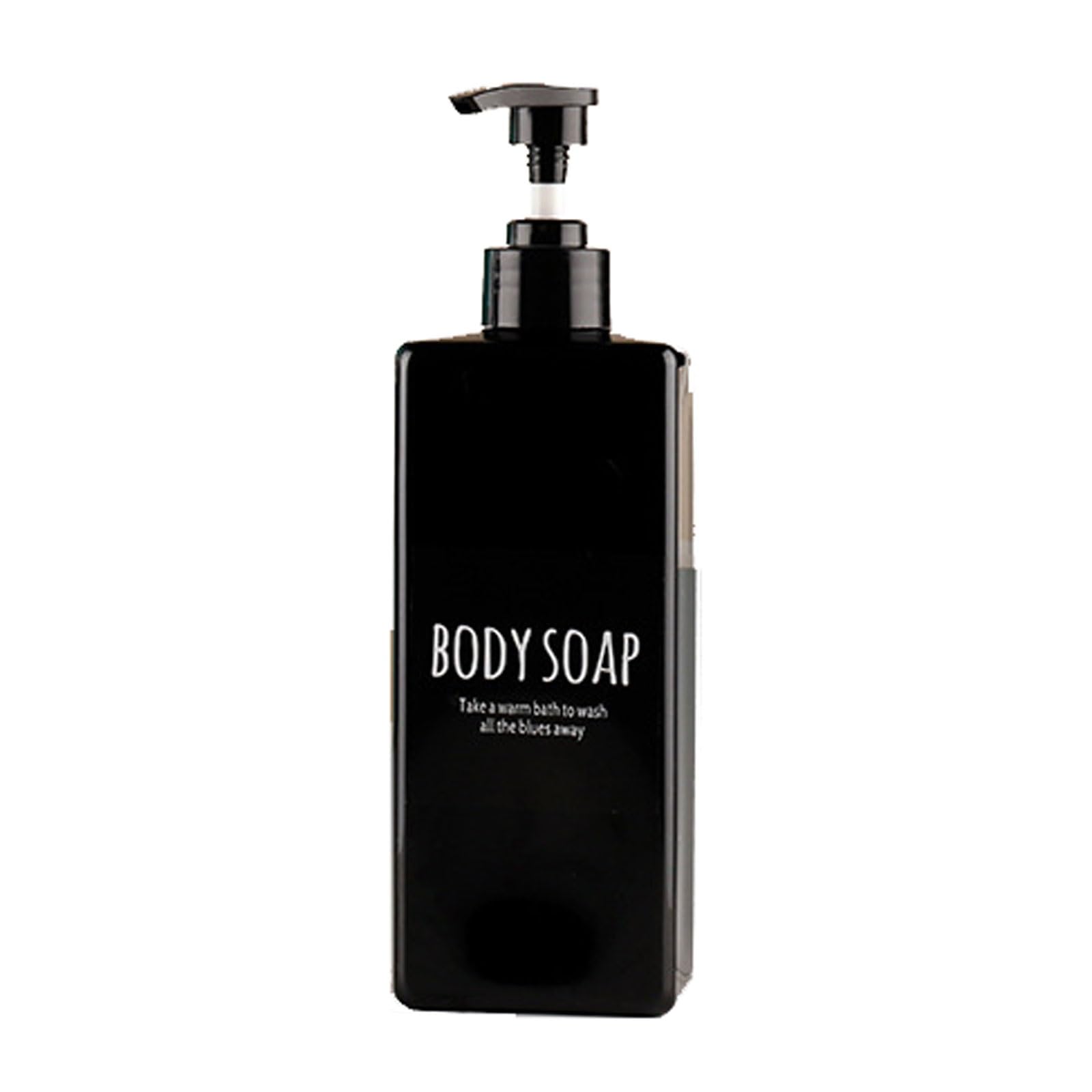 Dispenser di sapone in plastica, dispenser per lozioni, 500 ml, 3 pezzi