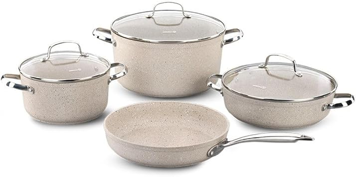 Korkmaz Granita 7 Piece Cookware Set