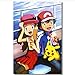 Produktbild hfwh Wandtattoo Wandaufkleber, Benutzerdefinierte Leinwand Wand Bild Pokemon Generationen Poster Pokémon Der Film Japan Anime Wallpaper Kinder Zimmer Dekor 50x75cm